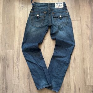 Y2K Deadstock Brown & Navy True Religion Jeans